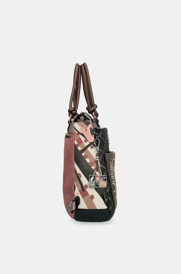 Anekke - Mademoiselle - Mochila Pequena Quadrada Alça Curta